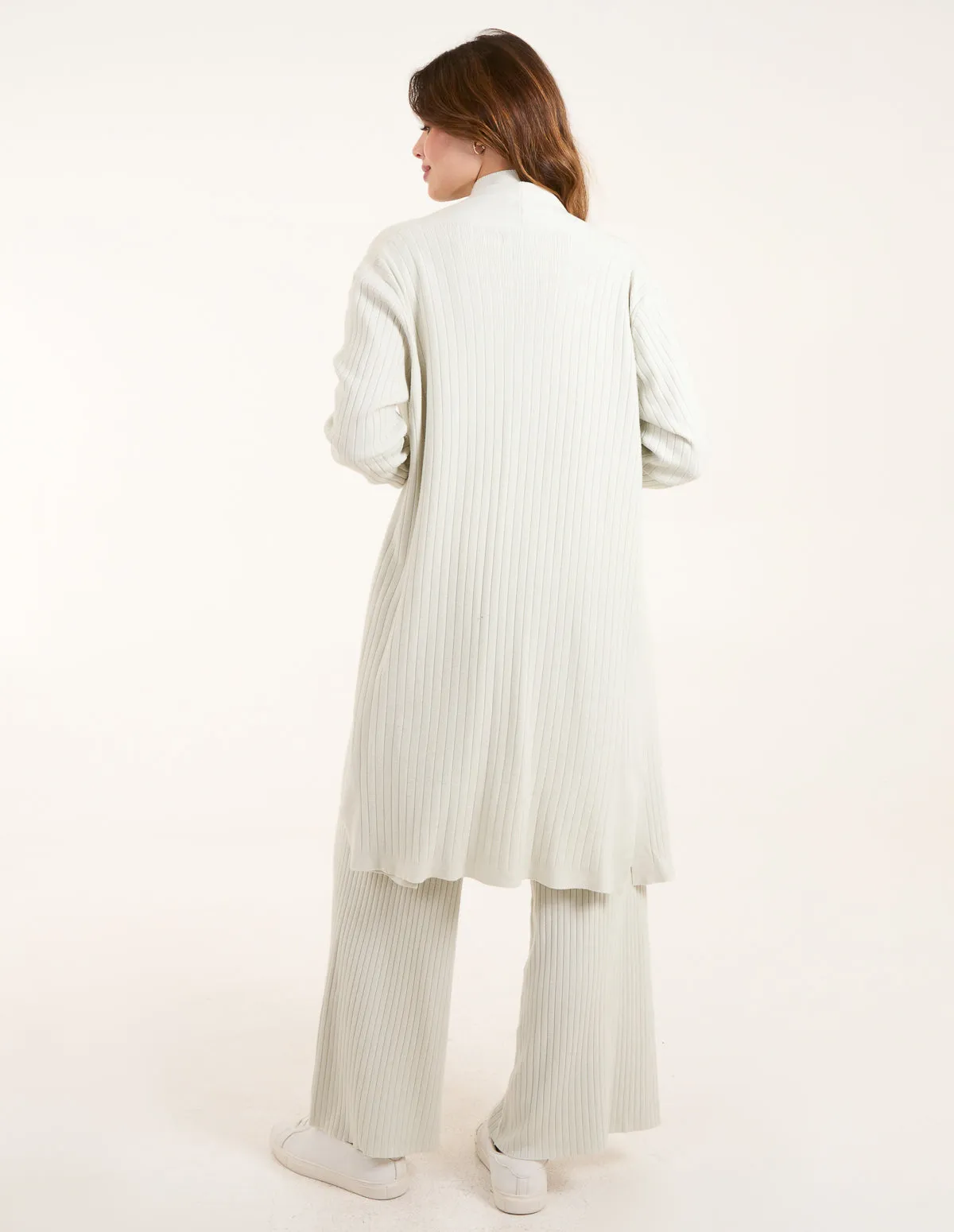 Three Pcs Cardigan Trousers Set sold by Blue Vanilla product image thumbnail 4