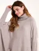 Roll Neck Button Mini Pocket Jumper sold by Blue Vanilla