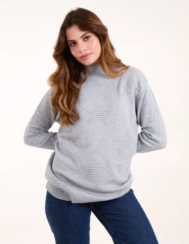 High Neck Star Jumper sold by Blue Vanilla