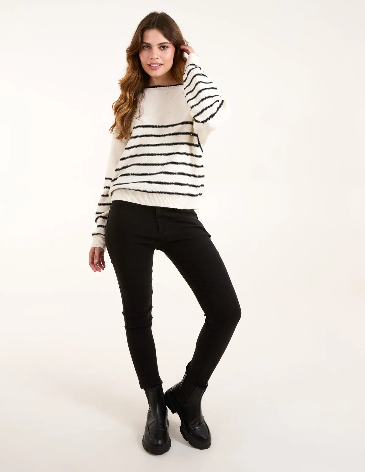 Stripe Knit Jumper sold by Blue Vanilla product image thumbnail 3