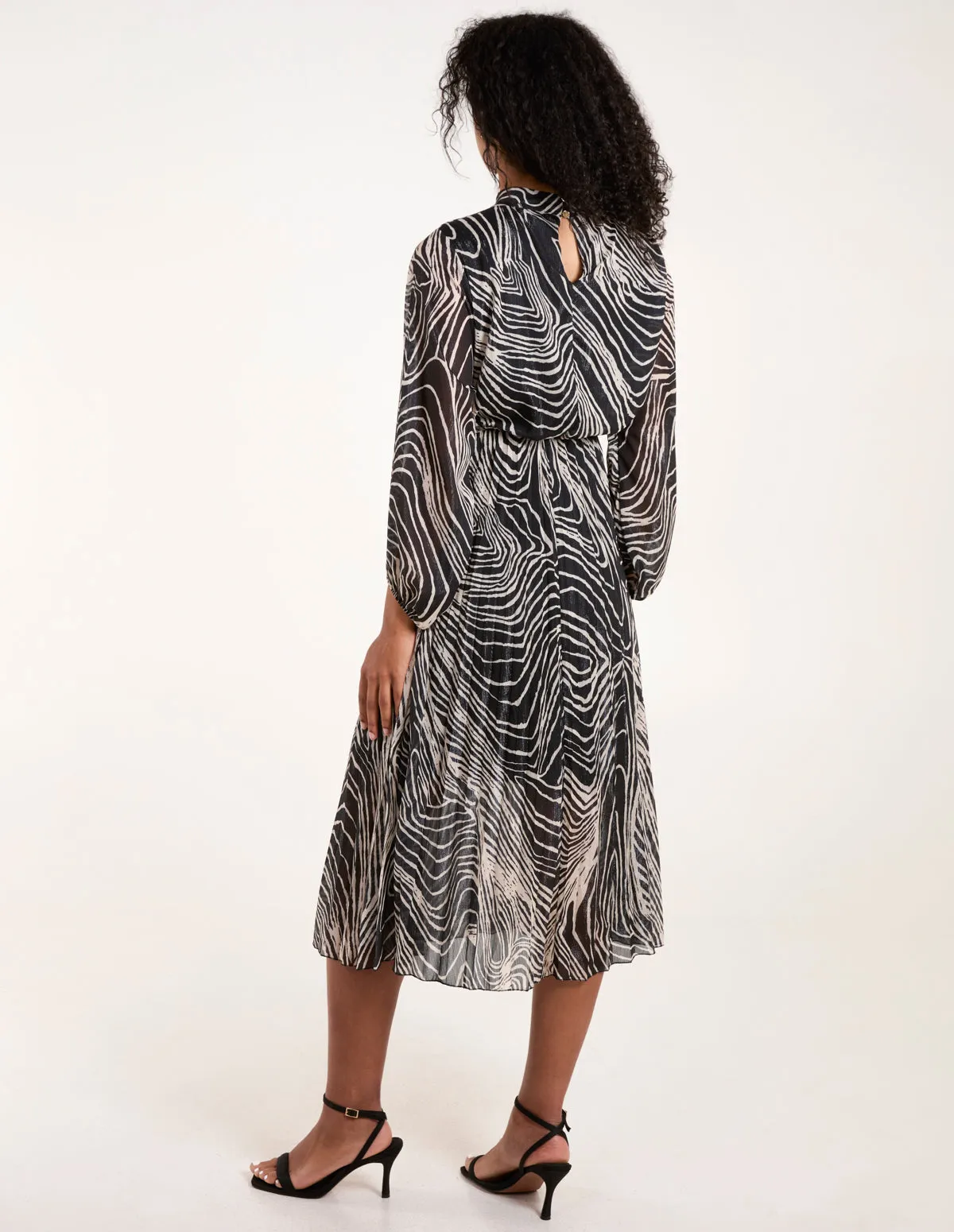 High Neck Pleated Dress sold by Blue Vanilla product image thumbnail 4