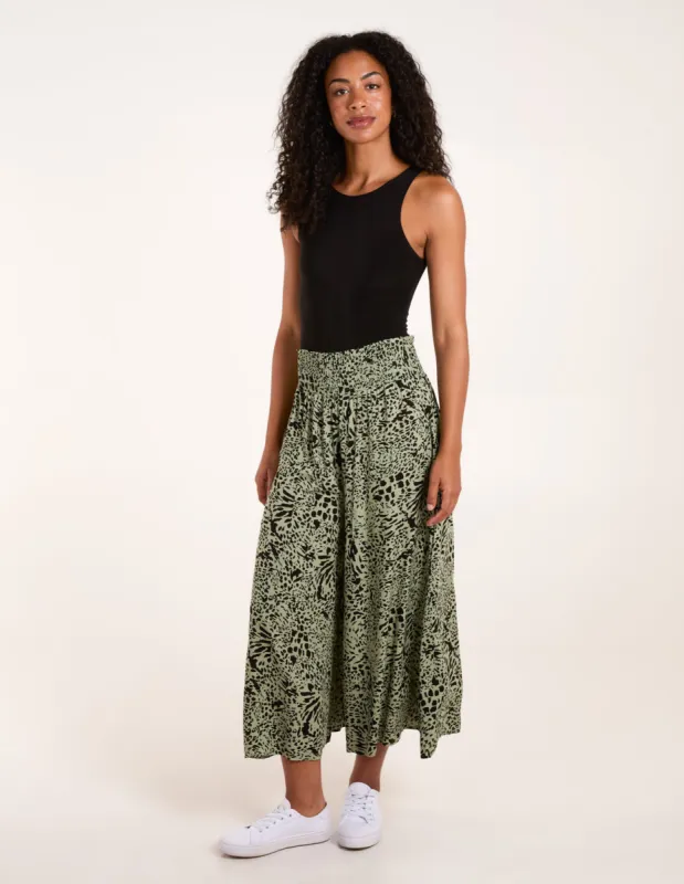 Animal Print Wide Leg Trousers sold by Blue Vanilla