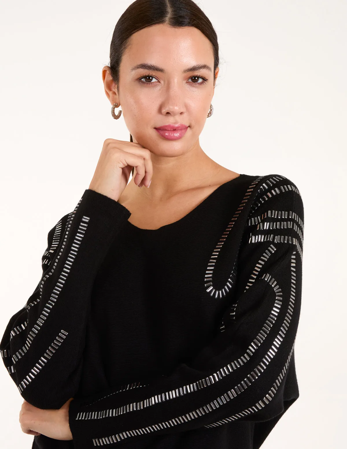 Embellished Shoulder Jumper sold by Blue Vanilla product image thumbnail 2