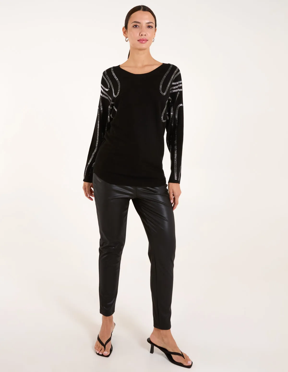 Embellished Shoulder Jumper sold by Blue Vanilla product image thumbnail 3