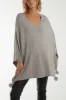 Faux Fur Tassled Diamante Poncho sold by Blue Vanilla