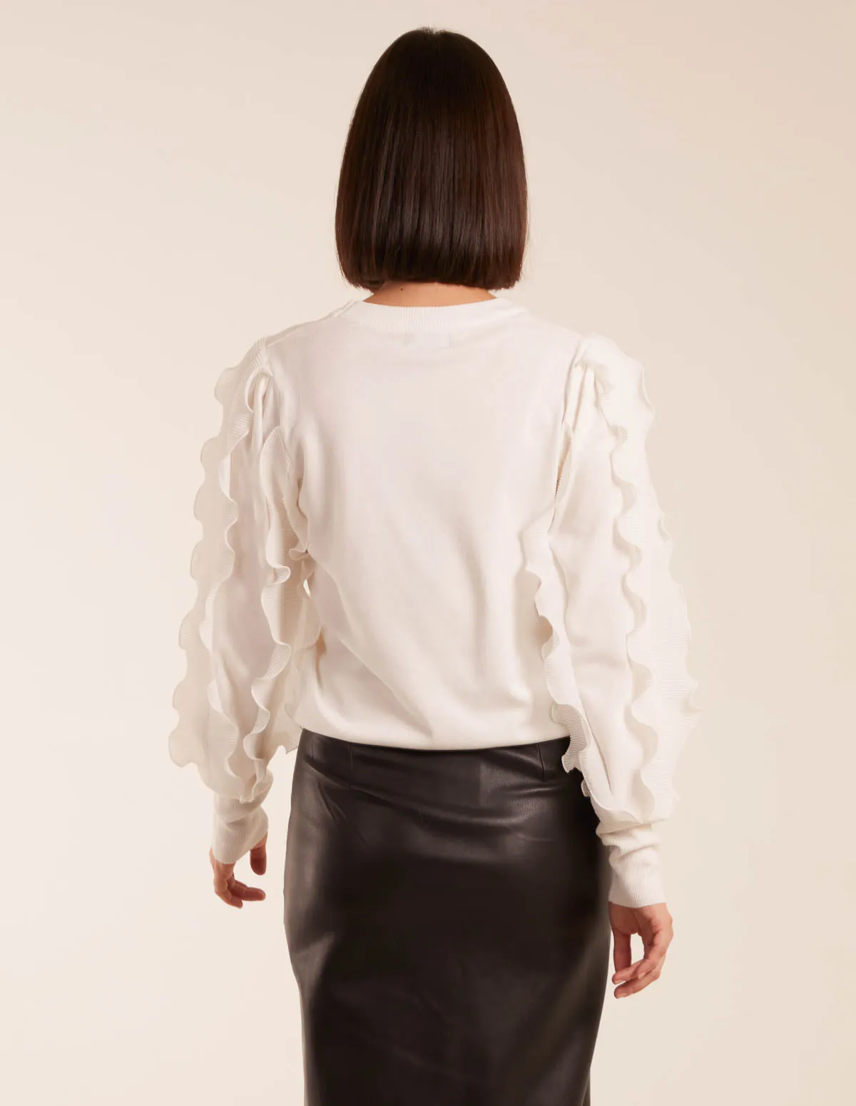 Frill Sleeved Jumper sold by Blue Vanilla product image thumbnail 4