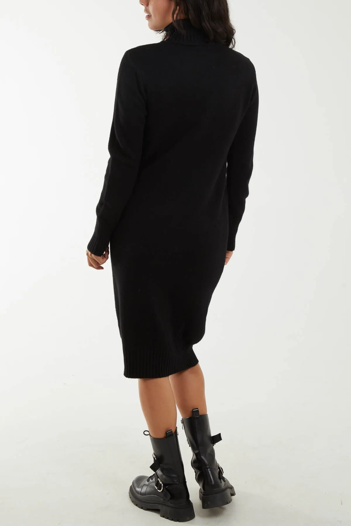Roll Neck Jumper Dress sold by Blue Vanilla product image thumbnail 2