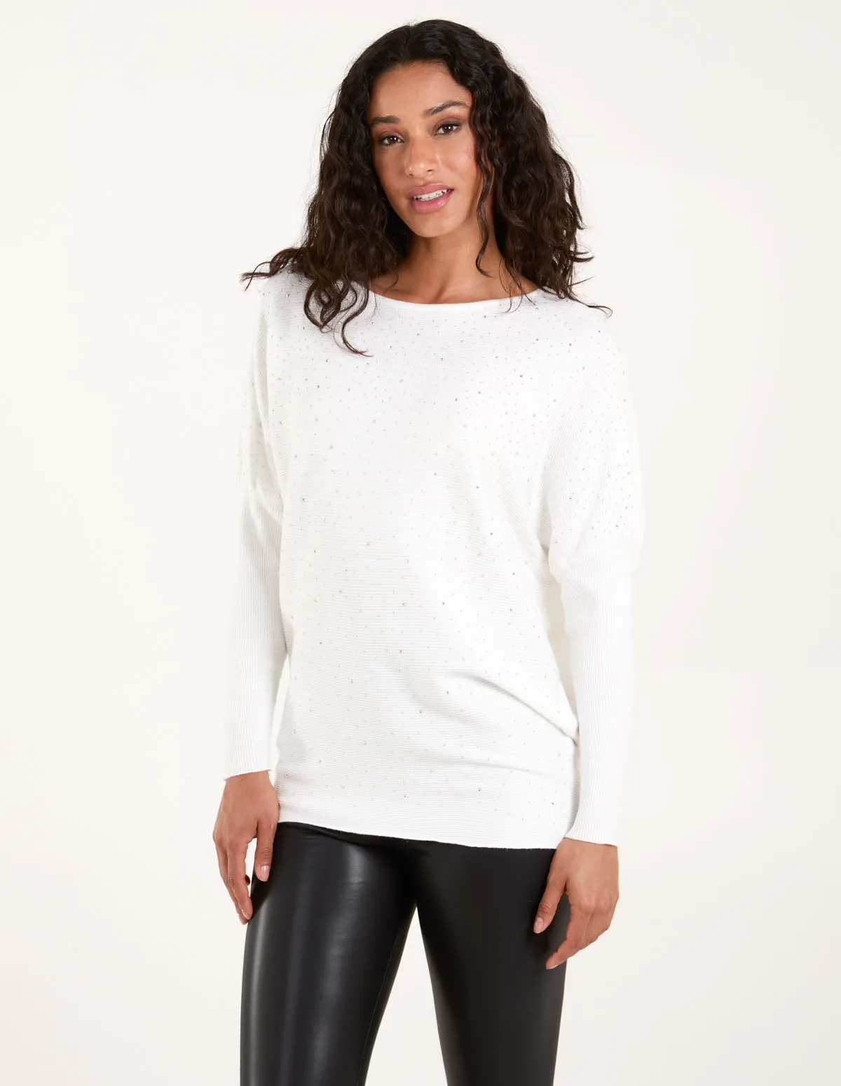 Diamante Batwing Jumper sold by Blue Vanilla product image thumbnail 2