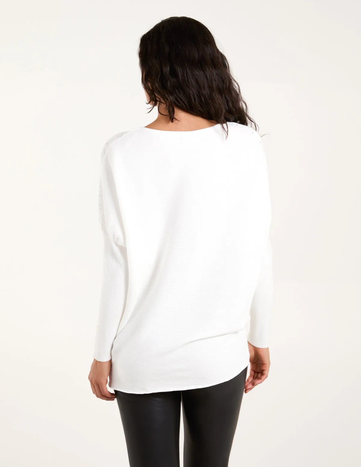Diamante Batwing Jumper sold by Blue Vanilla product image thumbnail 4