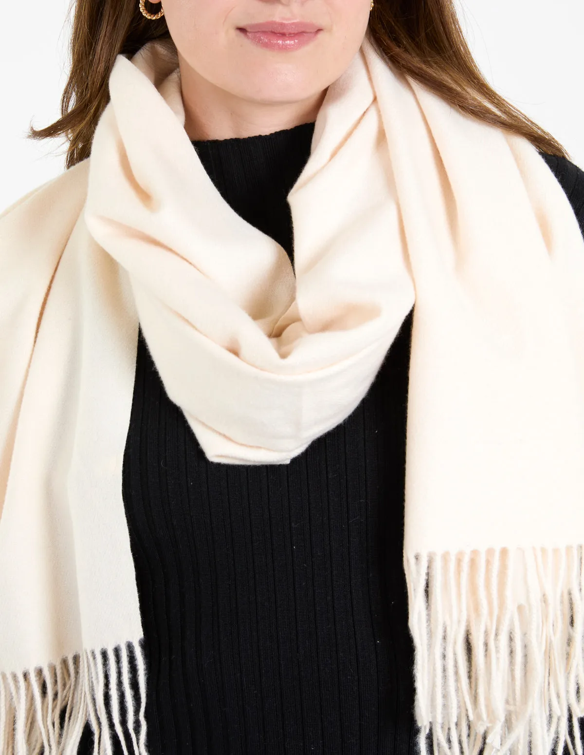 Plain Fluffy Scarf sold by Blue Vanilla product image thumbnail 2