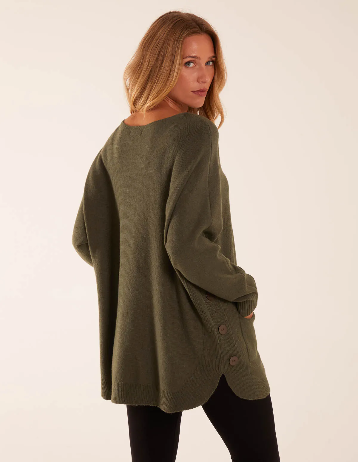 Pocket Slash Neck Jumper sold by Blue Vanilla product image thumbnail 4