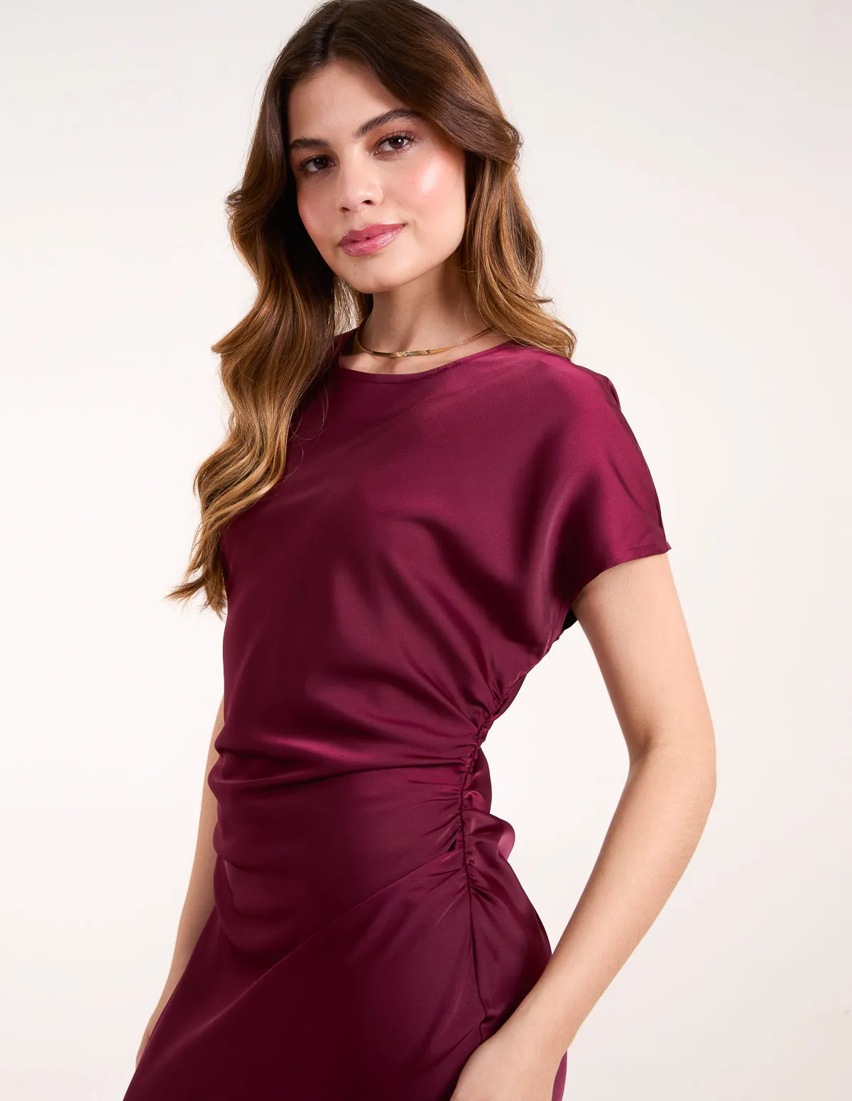 Bias Cut Batwing Slip Dress sold by Blue Vanilla product image thumbnail 2