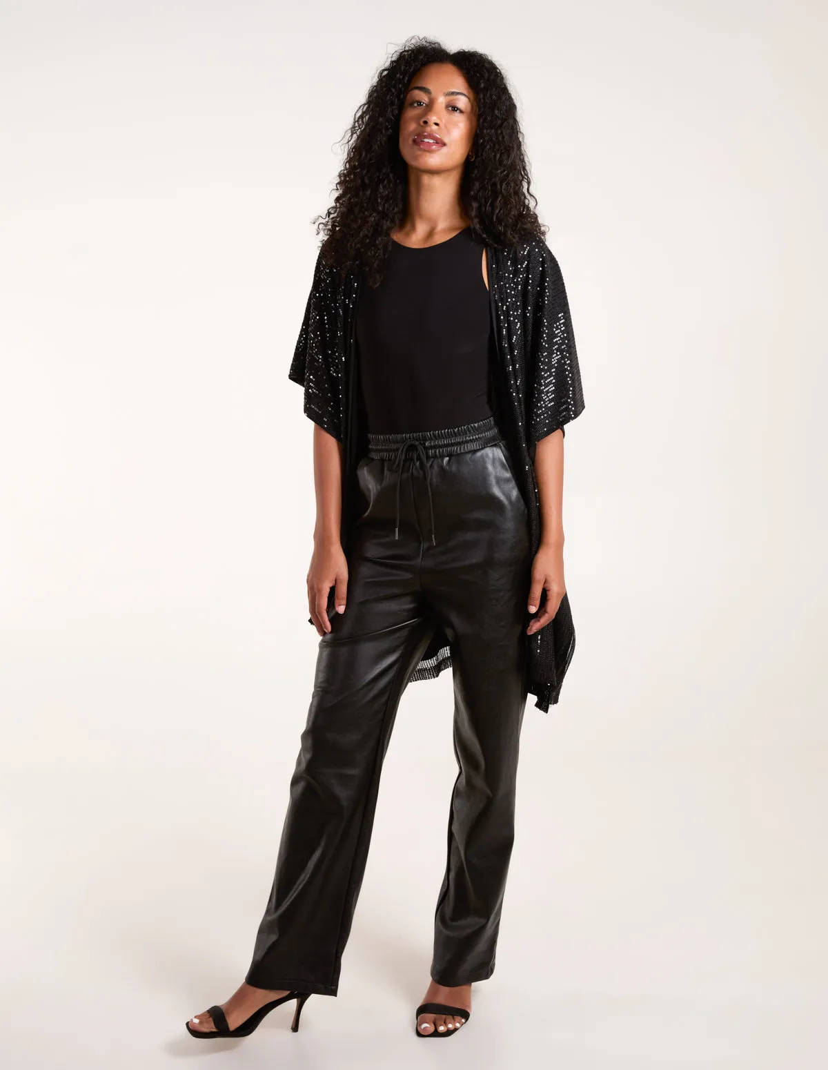 Sequin Kimono sold by Blue Vanilla product image thumbnail 2