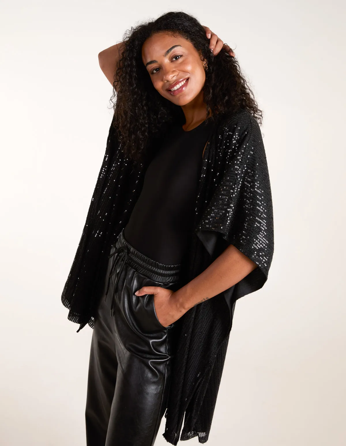 Sequin Kimono sold by Blue Vanilla