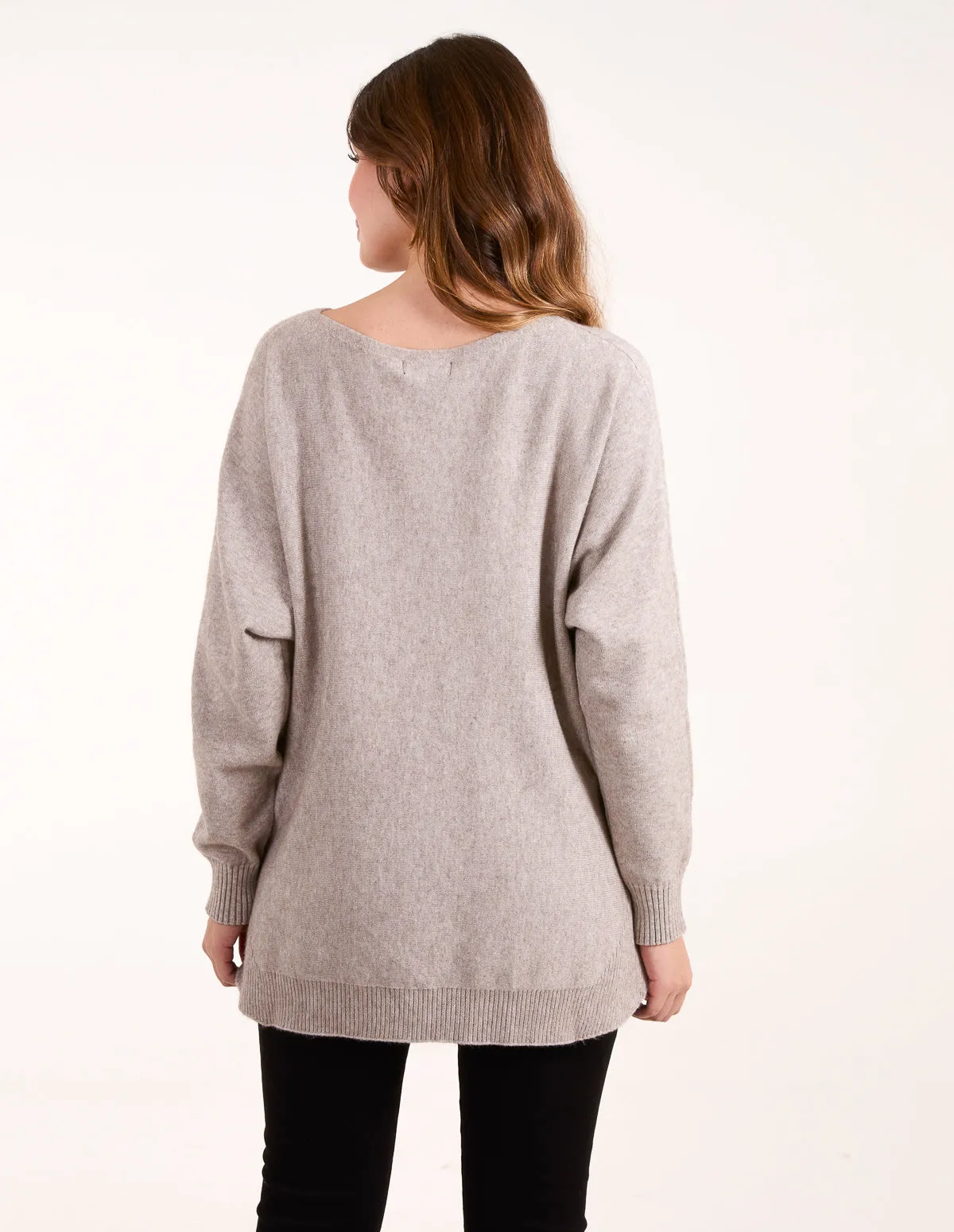 Pocket Slash Neck Jumper sold by Blue Vanilla product image thumbnail 4