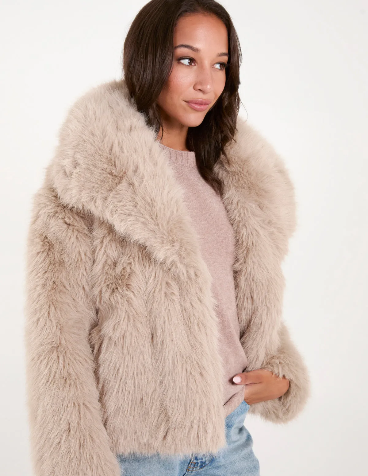 Full Fur Short Coat sold by Blue Vanilla product image thumbnail 3