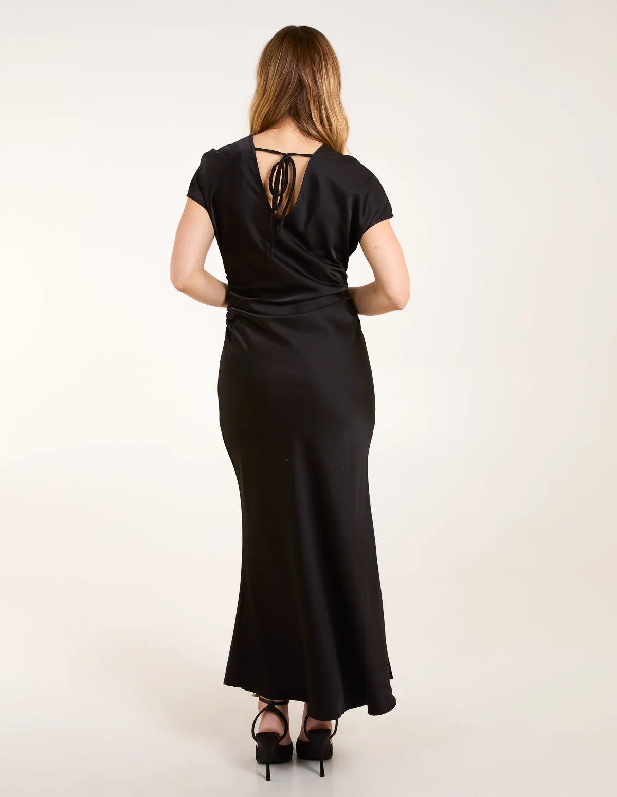 Bias Cut Batwing Slip Dress sold by Blue Vanilla product image thumbnail 4