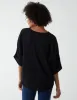 V Neck Tie Front Blouse sold by Blue Vanilla