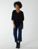 V Neck Tie Front Blouse sold by Blue Vanilla