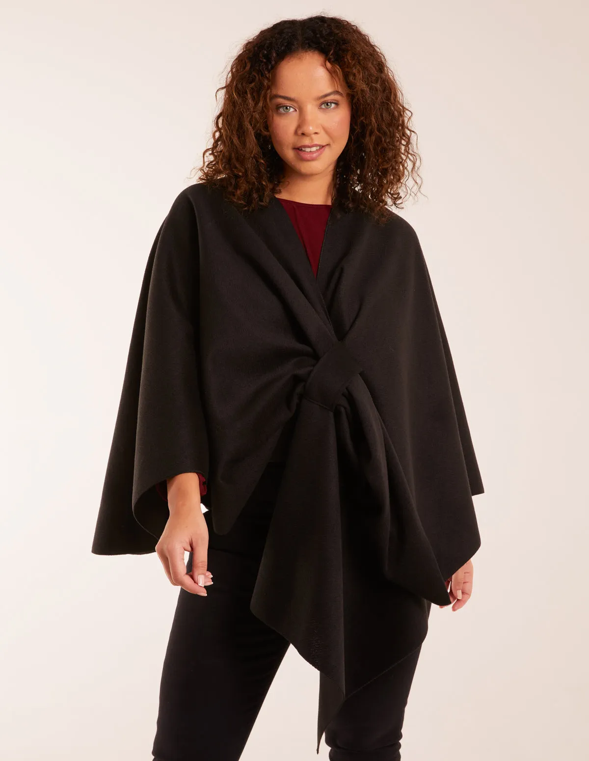 Wrap Through Crossover Cape sold by Blue Vanilla product image thumbnail 2