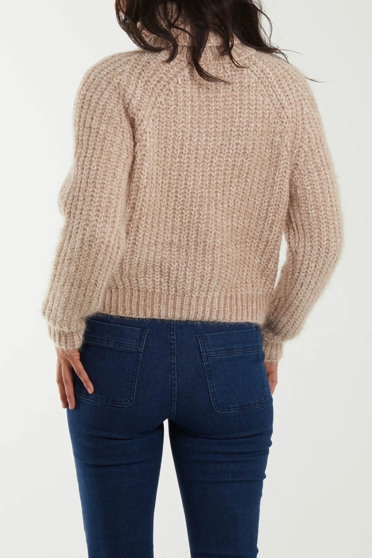 Chenille Roll Neck Knit Jumper sold by Blue Vanilla product image thumbnail 3