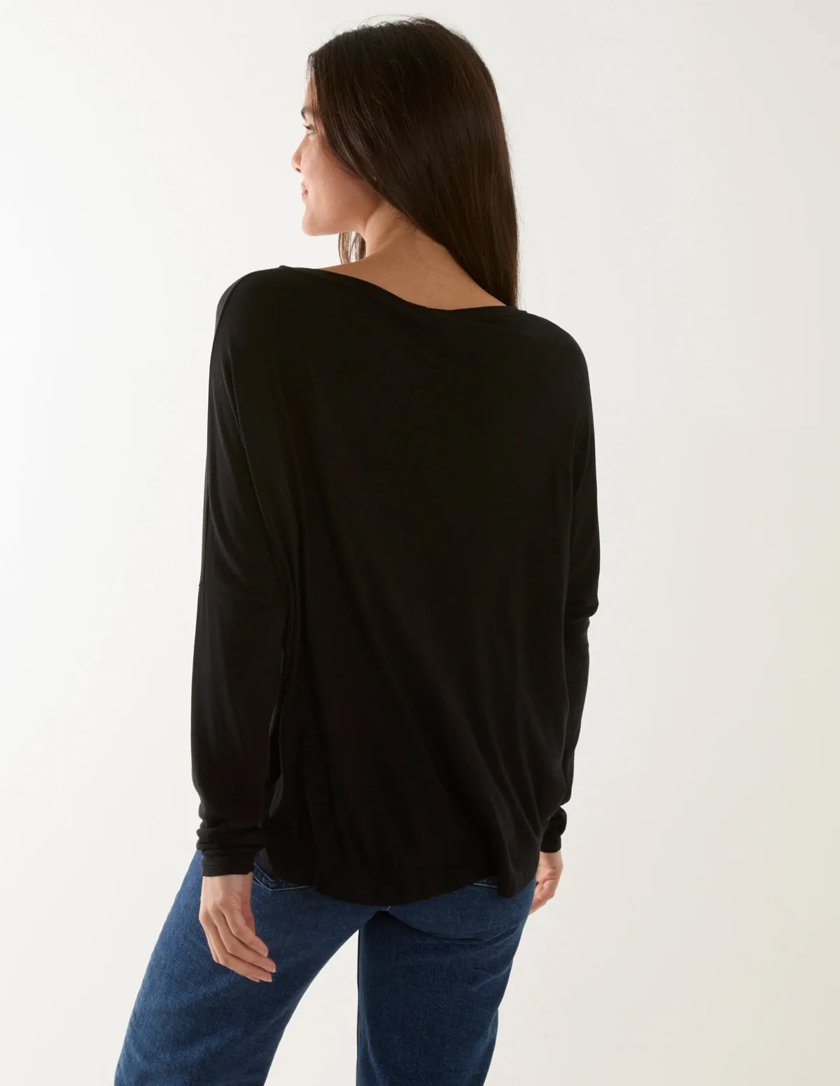 Batwing High Low Top sold by Blue Vanilla product image thumbnail 4