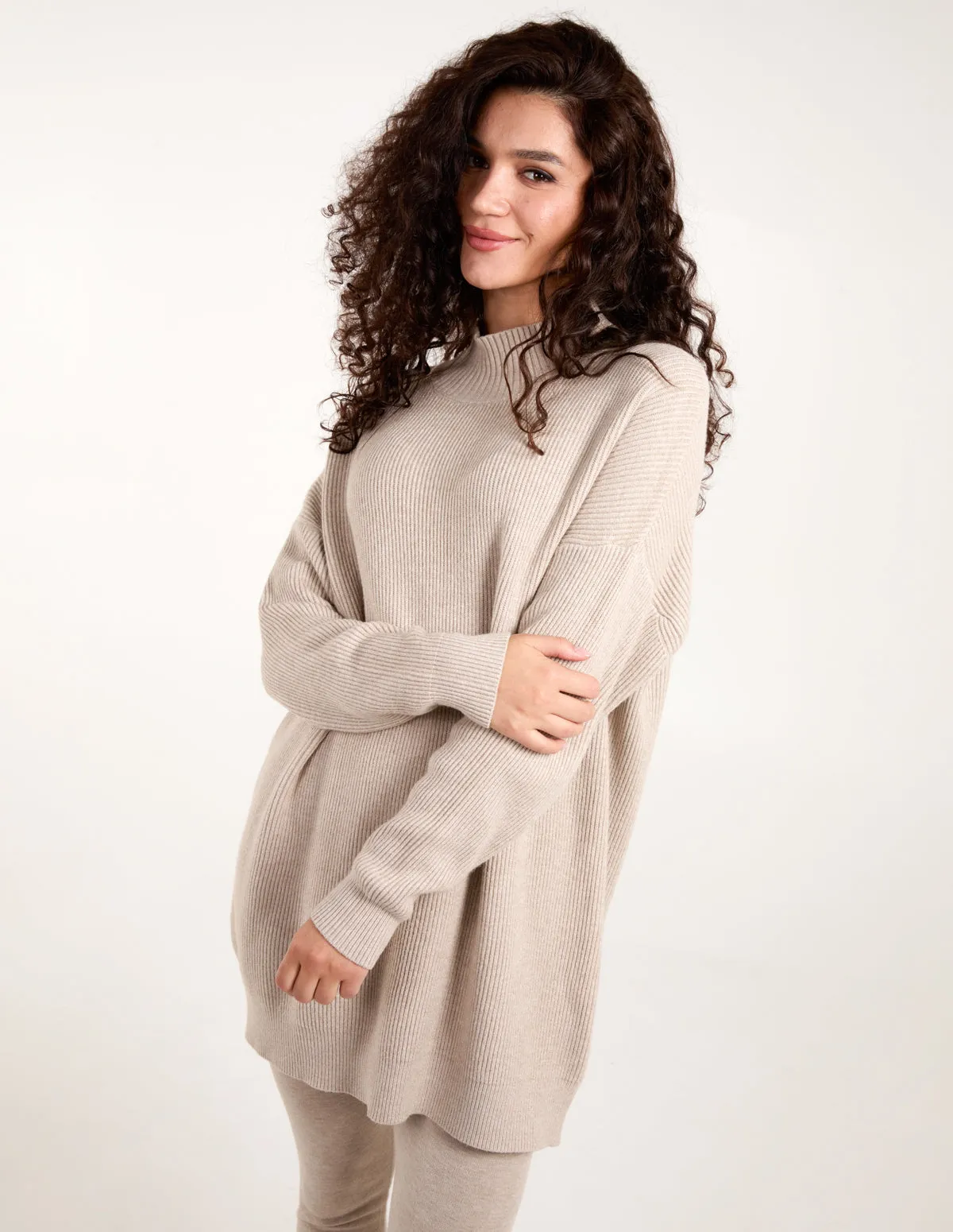 Ribbed Jumper + Knit Leggings Set sold by Blue Vanilla product image thumbnail 2