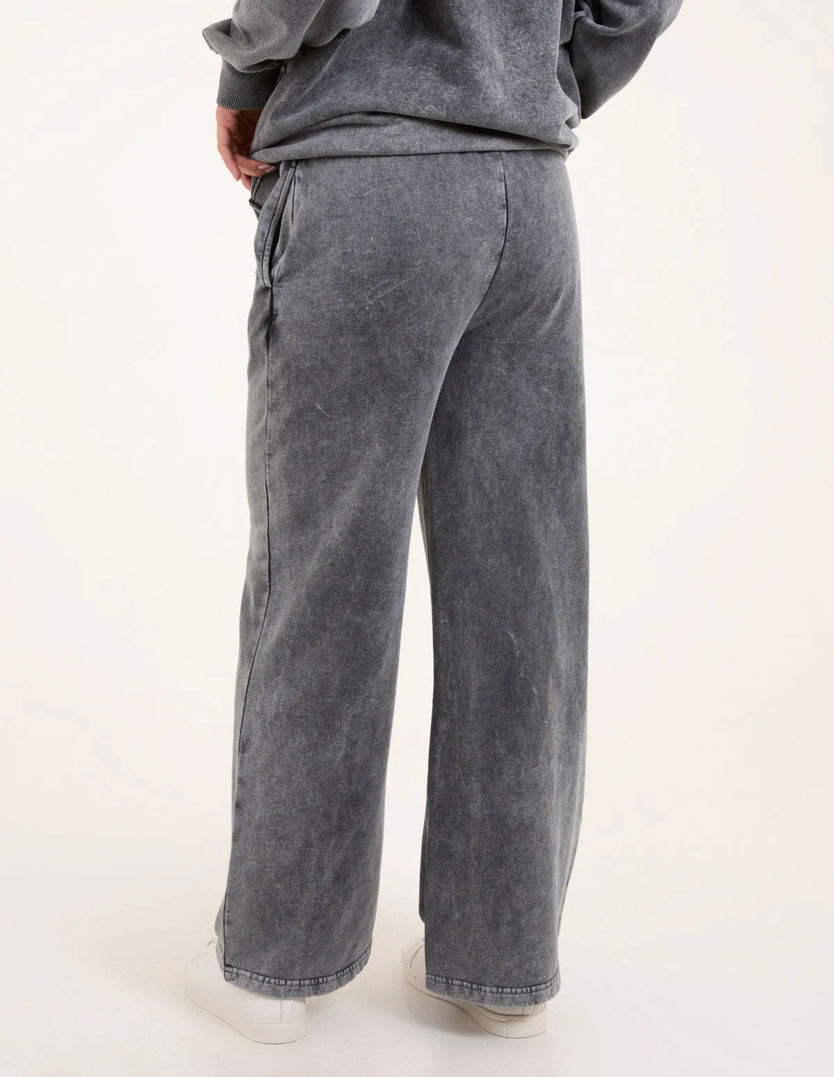 Acid Wash Straight Leg Joggers sold by Blue Vanilla product image thumbnail 4