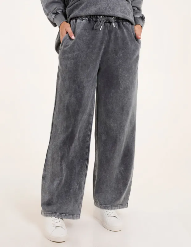 Acid Wash Straight Leg Joggers sold by Blue Vanilla