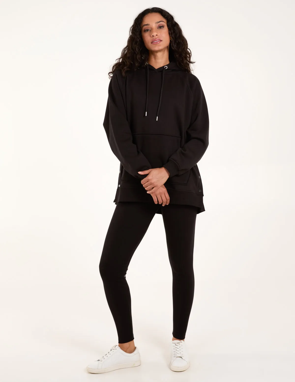 Side Popper Hoodie & Leggings Set sold by Blue Vanilla product image thumbnail 3