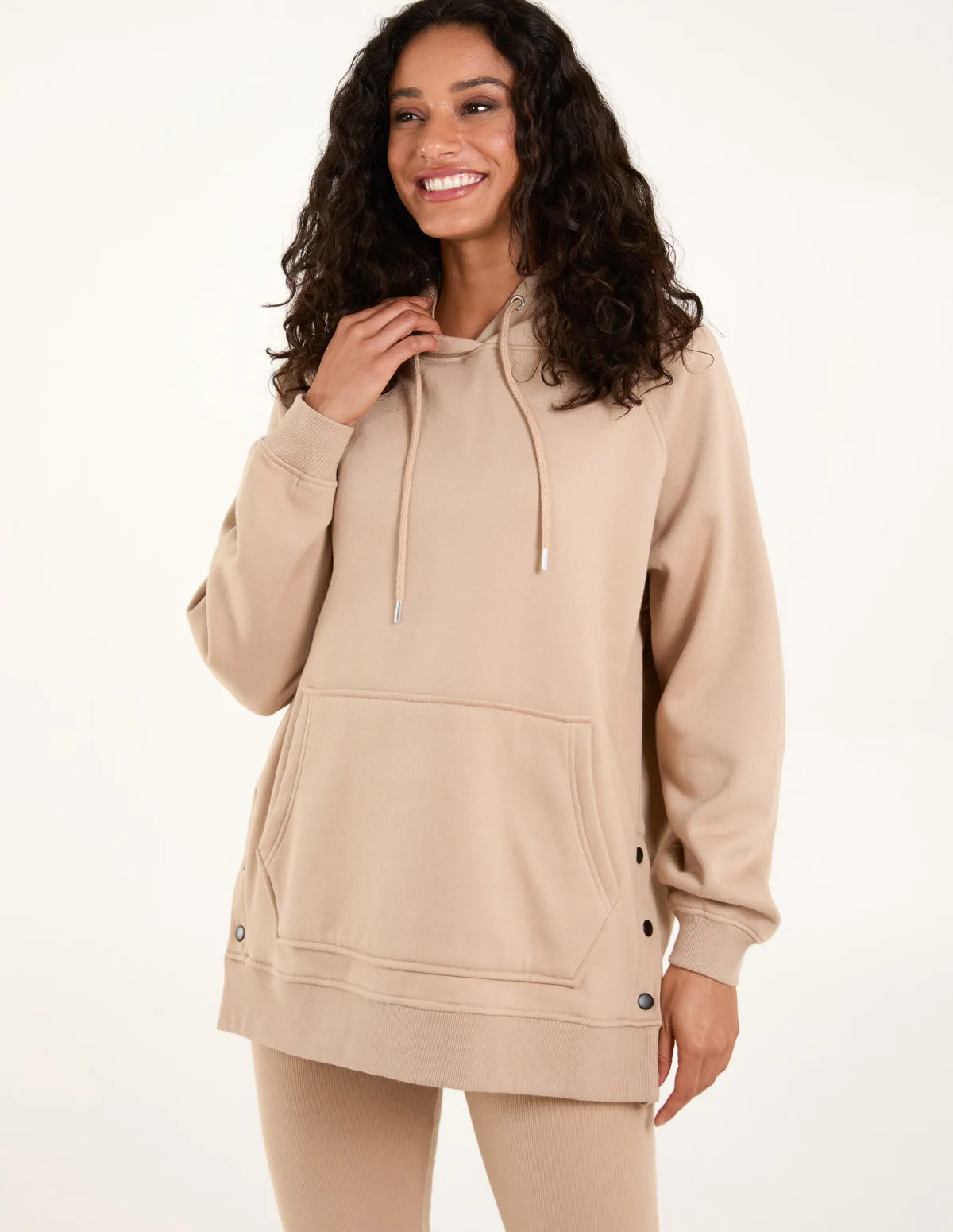 Side Popper Hoodie & Leggings Set sold by Blue Vanilla product image thumbnail 2