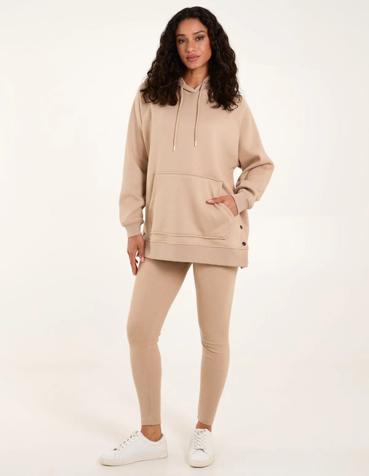 Side Popper Hoodie & Leggings Set sold by Blue Vanilla product image thumbnail 3