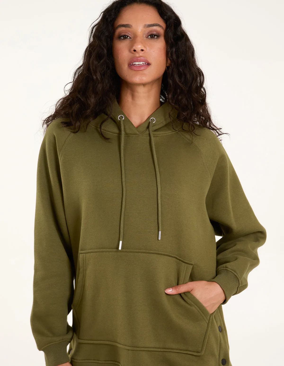 Side Popper Hoodie & Leggings Set sold by Blue Vanilla product image thumbnail 2