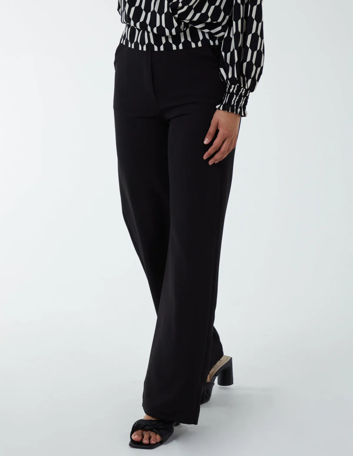 Wide Leg Formal Trousers sold by Blue Vanilla product image thumbnail 2
