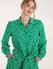 Abstract Polka Dot Oversized Shirt sold by Blue Vanilla