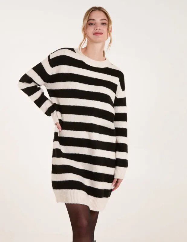 Wide Stripe Crew Neck Jumper sold by Blue Vanilla