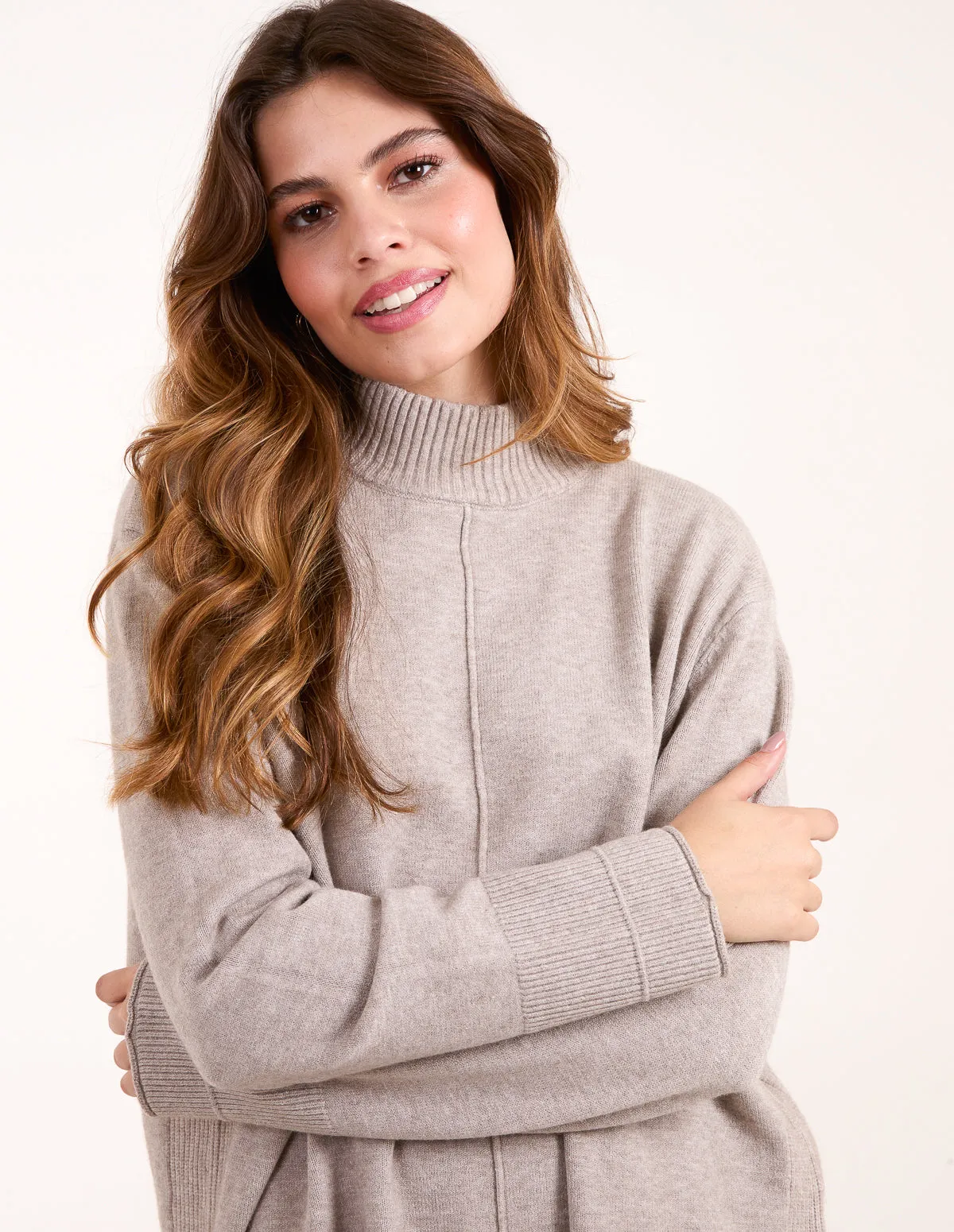 Wide Leg Knit Trousers + Jumper Set sold by Blue Vanilla product image thumbnail 2