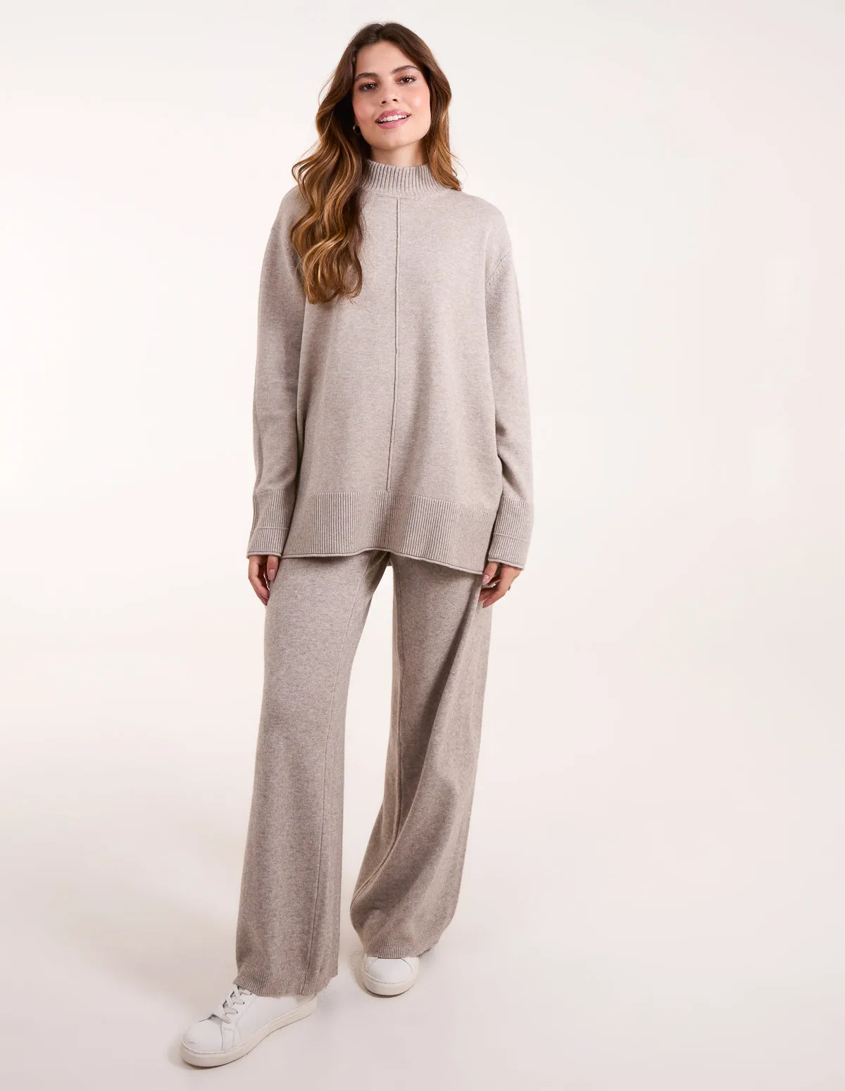 Wide Leg Knit Trousers + Jumper Set sold by Blue Vanilla