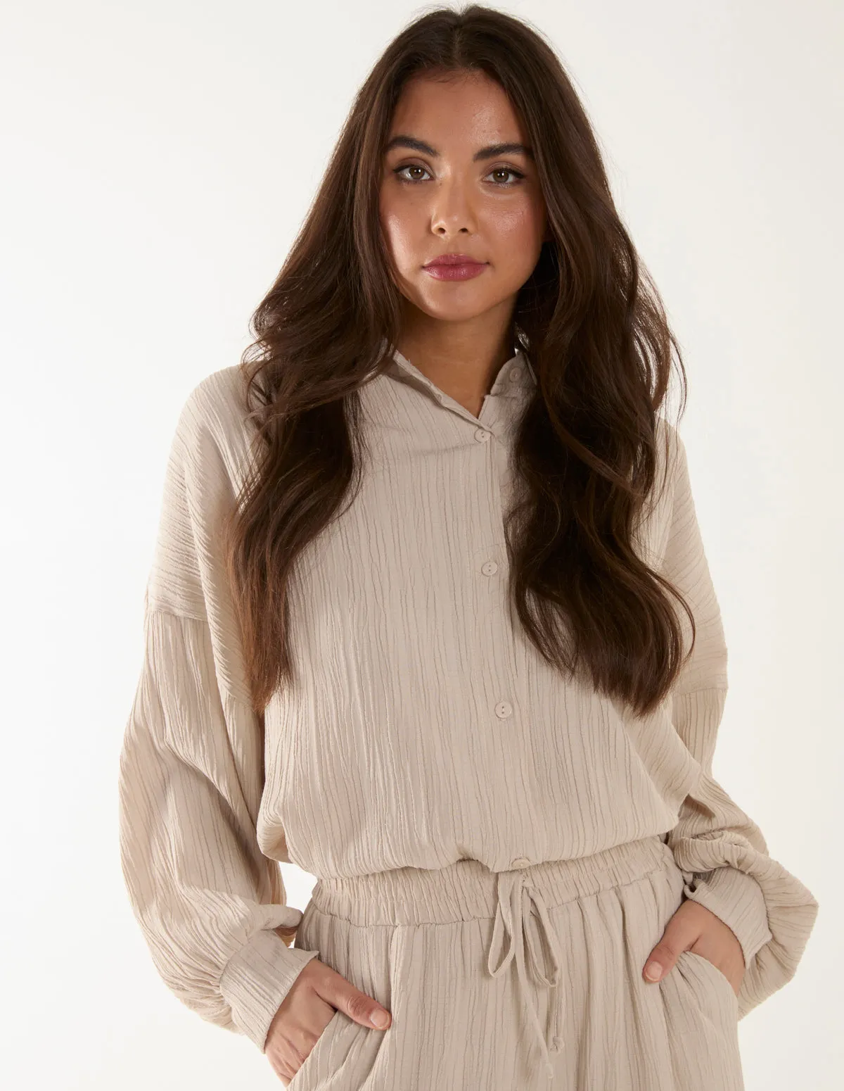 Waffle Shirt & Trousers Set sold by Blue Vanilla product image thumbnail 2