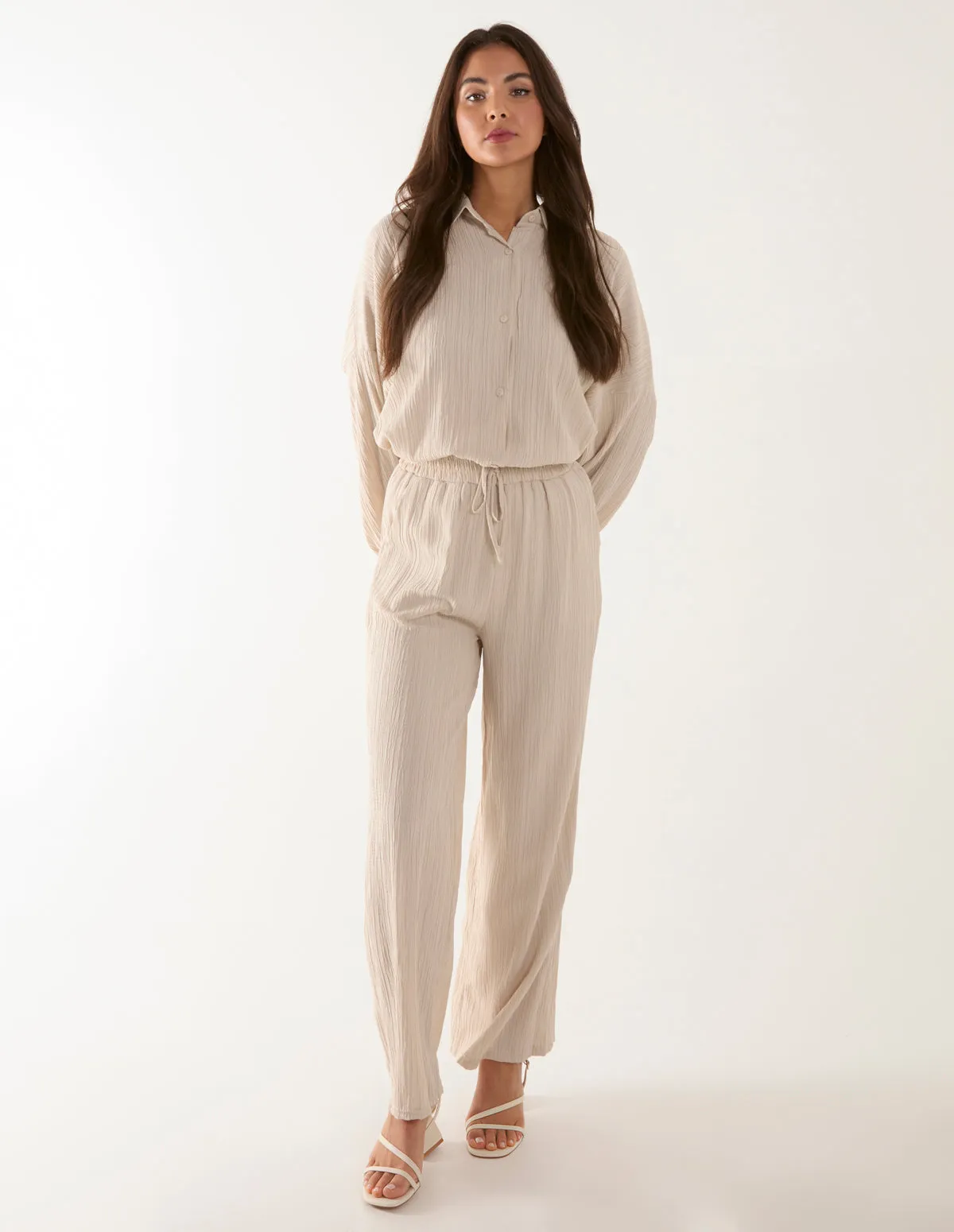 Waffle Shirt & Trousers Set sold by Blue Vanilla product image thumbnail 3