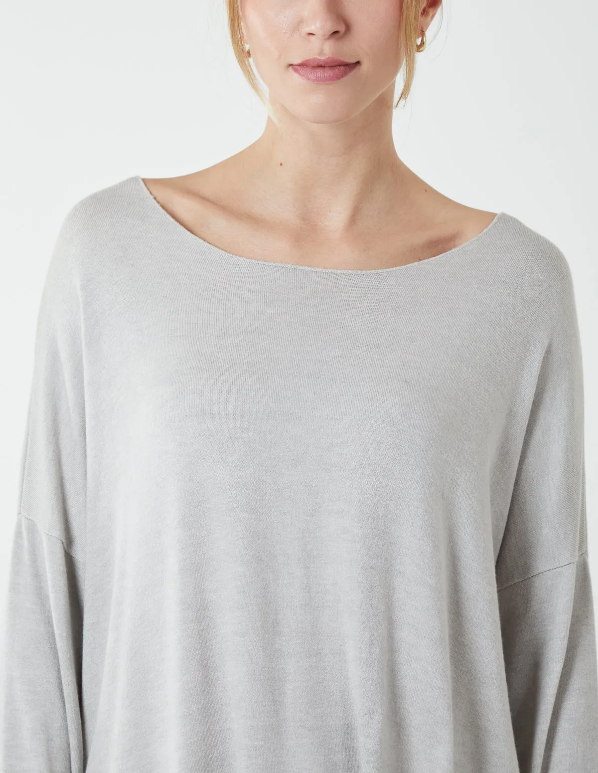 Oversize Cashmere Like Cut And Sew Jumper sold by Blue Vanilla product image thumbnail 2