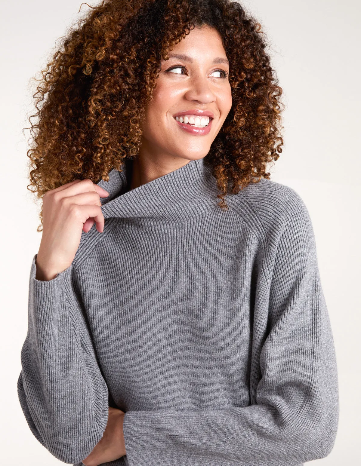 Ribbed High Neck Co-Ord Set sold by Blue Vanilla product image thumbnail 3