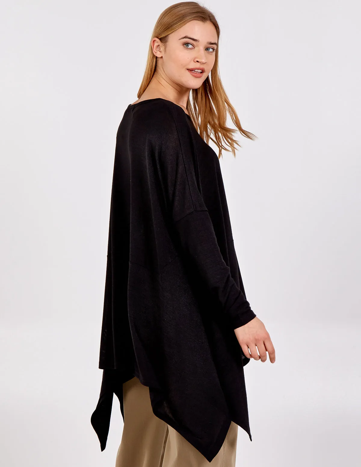 JULIA - Oversized Hanky Hem Top sold by Blue Vanilla product image thumbnail 5