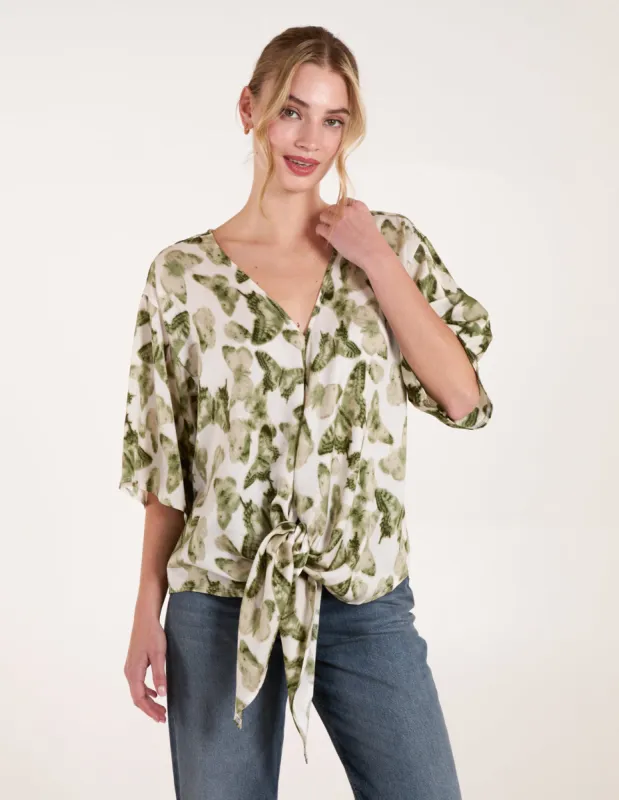 Tie Front Top sold by Blue Vanilla