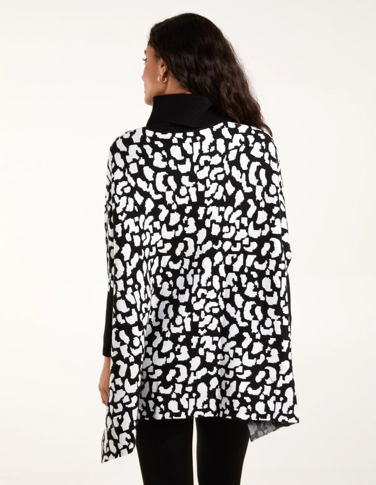 Animal Print Roll Neck Jumper sold by Blue Vanilla product image thumbnail 4