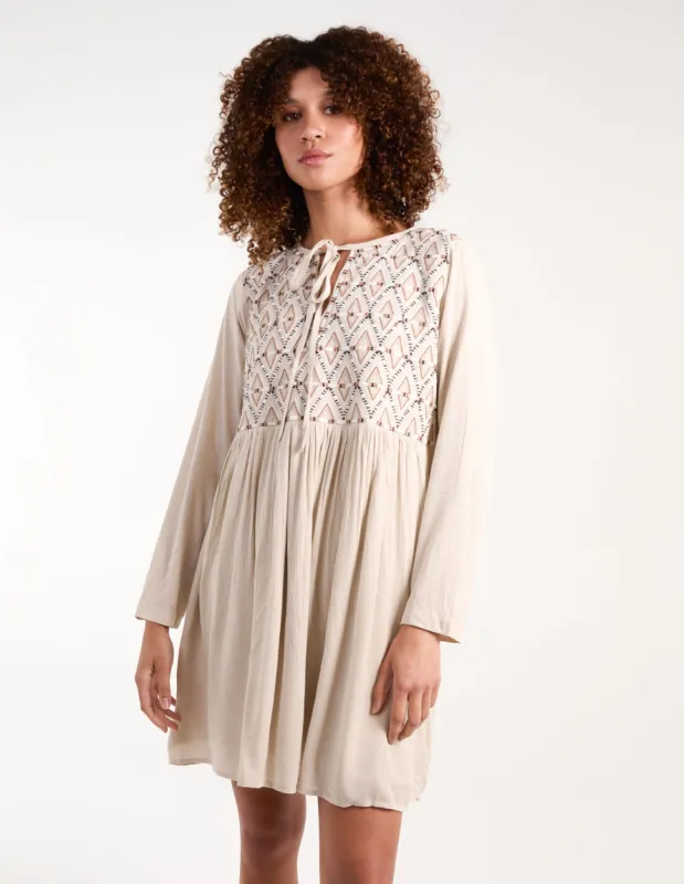 Embroidered Tunic Dress sold by Blue Vanilla