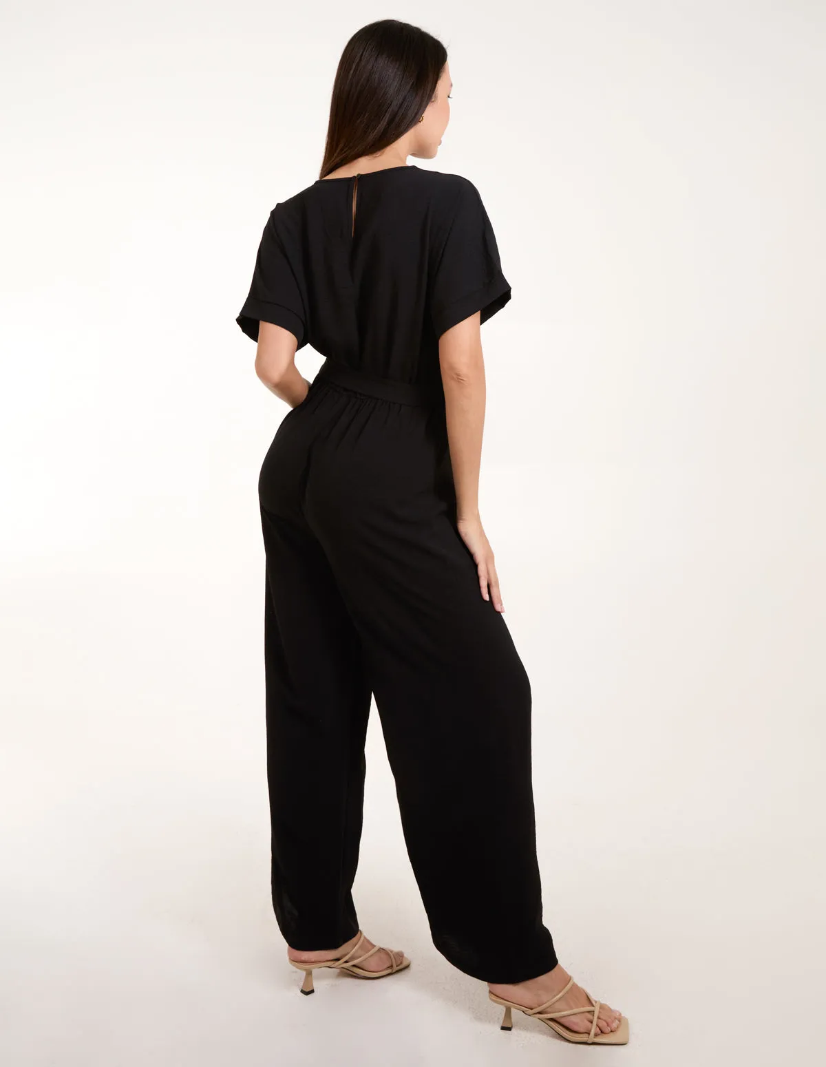 Wrap Belted Jumpsuit sold by Blue Vanilla product image thumbnail 4