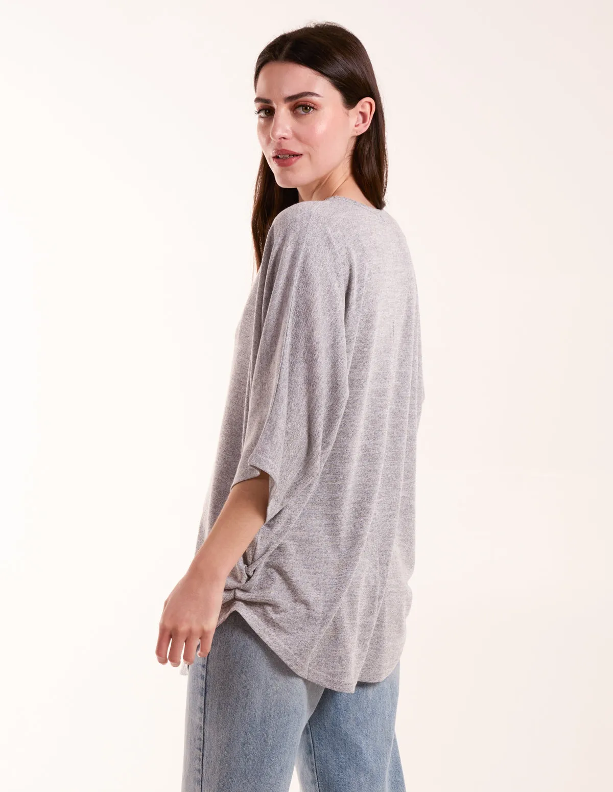 Studded Half Zip Front Top sold by Blue Vanilla product image thumbnail 4