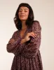 Paisley Printed Shirred Waist Maxi Dress sold by Blue Vanilla