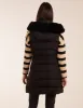 Faux Fur Detail Belted Gilet sold by Blue Vanilla